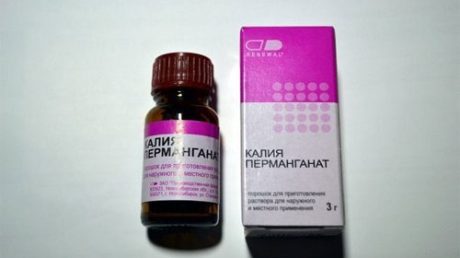 Спринцевание марганцовкой при лечении молочницы