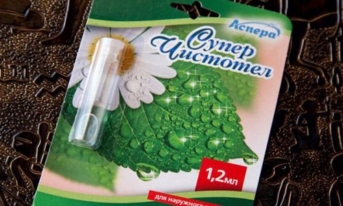 Суперчистотел — эффективное средство для удаления папиллом
