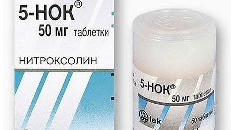 Таблетки 5-Нок при цистите
