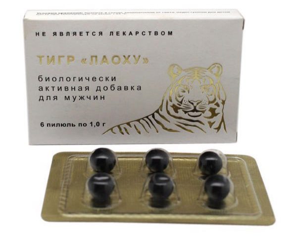 Тигр Лаоху — эффективное средство для потенции мужчин