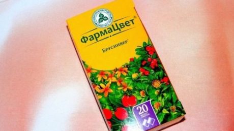 Травяной сбор Бруснивер при цистите