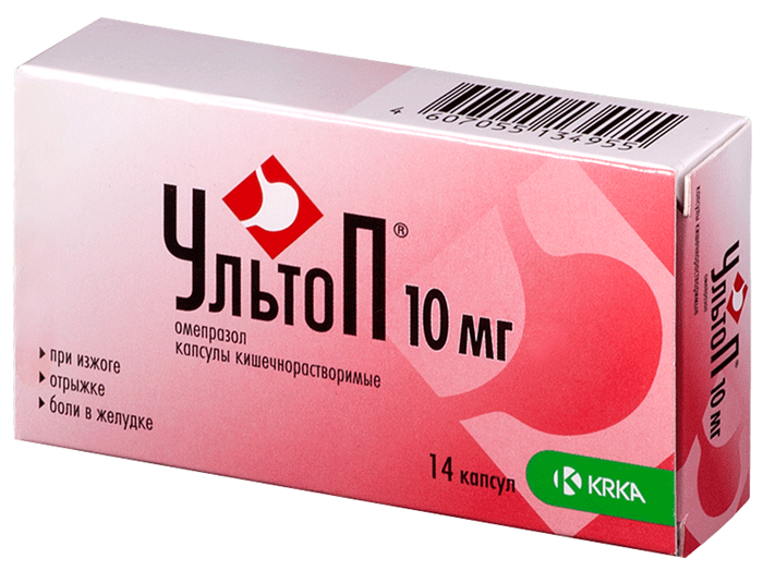 Ультоп: состав, форма выпуска, аналоги