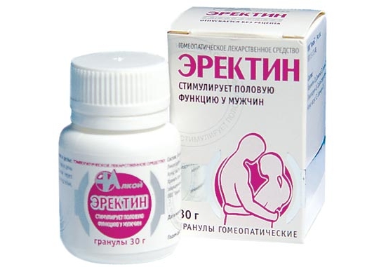 Характеристика средства Эректин и его применение